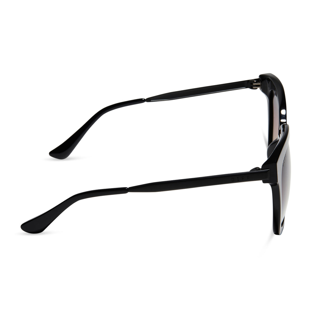 Coastal - Matte Black - Blue Gradient Polarized Sunglasses
