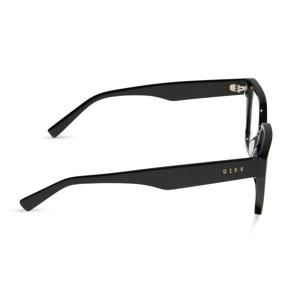 Olive Square Prescription Glasses Black Diff Eyewear