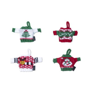 Diff eyewear ornament bundle of 4 sweaters