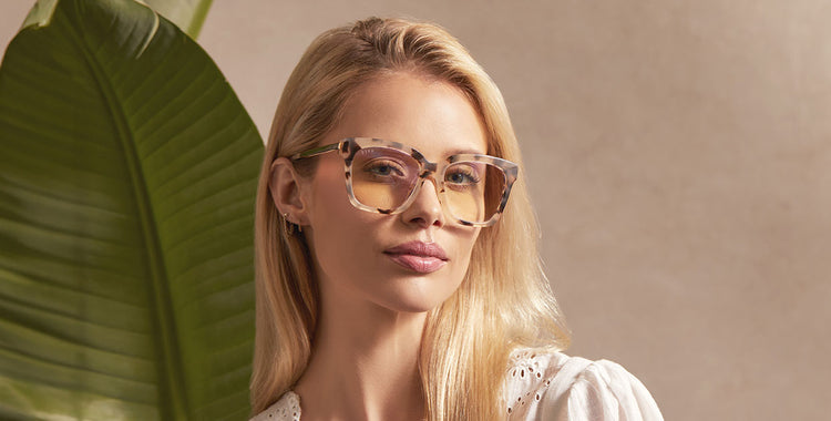 Fashion Optical Glasses Blue Light Blocking Eyeglasses Frame Women