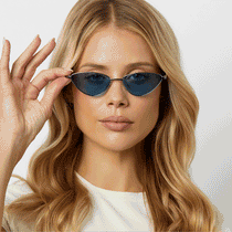  Waysta Pince-Nez Glasses Ladies/Men, Sunglasses