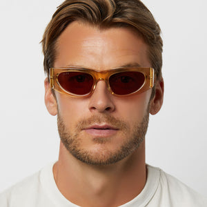 Star Wars | Diff - The Mandalorian ️ Armorer - Forged Golden Crystal + Warm Dusk + Polarized Sunglasses by Diff Eyewear