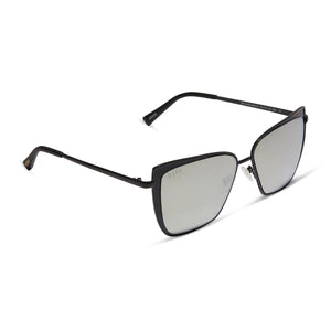 Dark grey hot sale mirror sunglasses