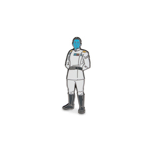 diff eyewear admiral thrawn enamel pin front view