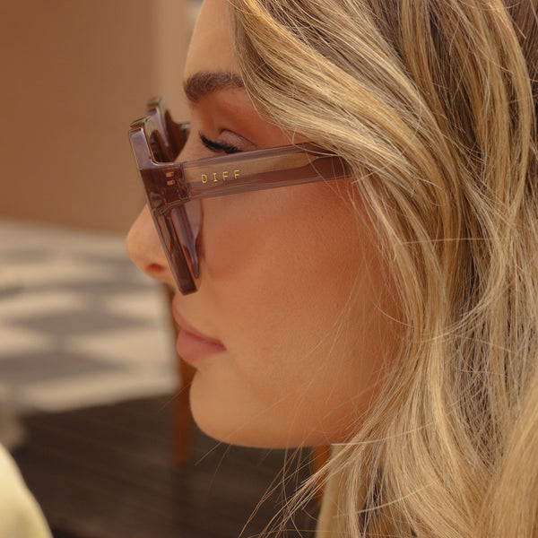 sloane - macchiato + brown gradient sunglasses 5