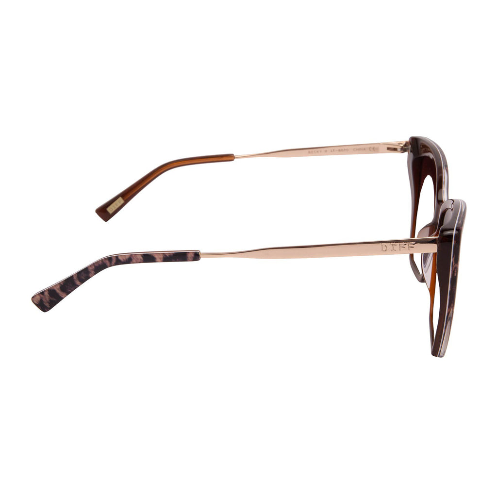 Becky II Cateye Glasses | Leopard Tortoise & Prescription | DIFF Eyewear