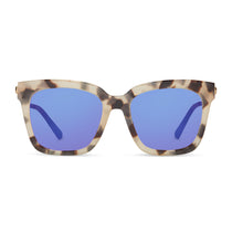 Tortoise Shell & Mirrored Sunglasses Matt Tortoise Shell/Mirrored Blue/Purple