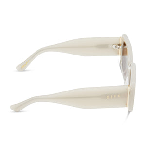 Oversized Square Sunglasses in Beige - Celine Eyewear