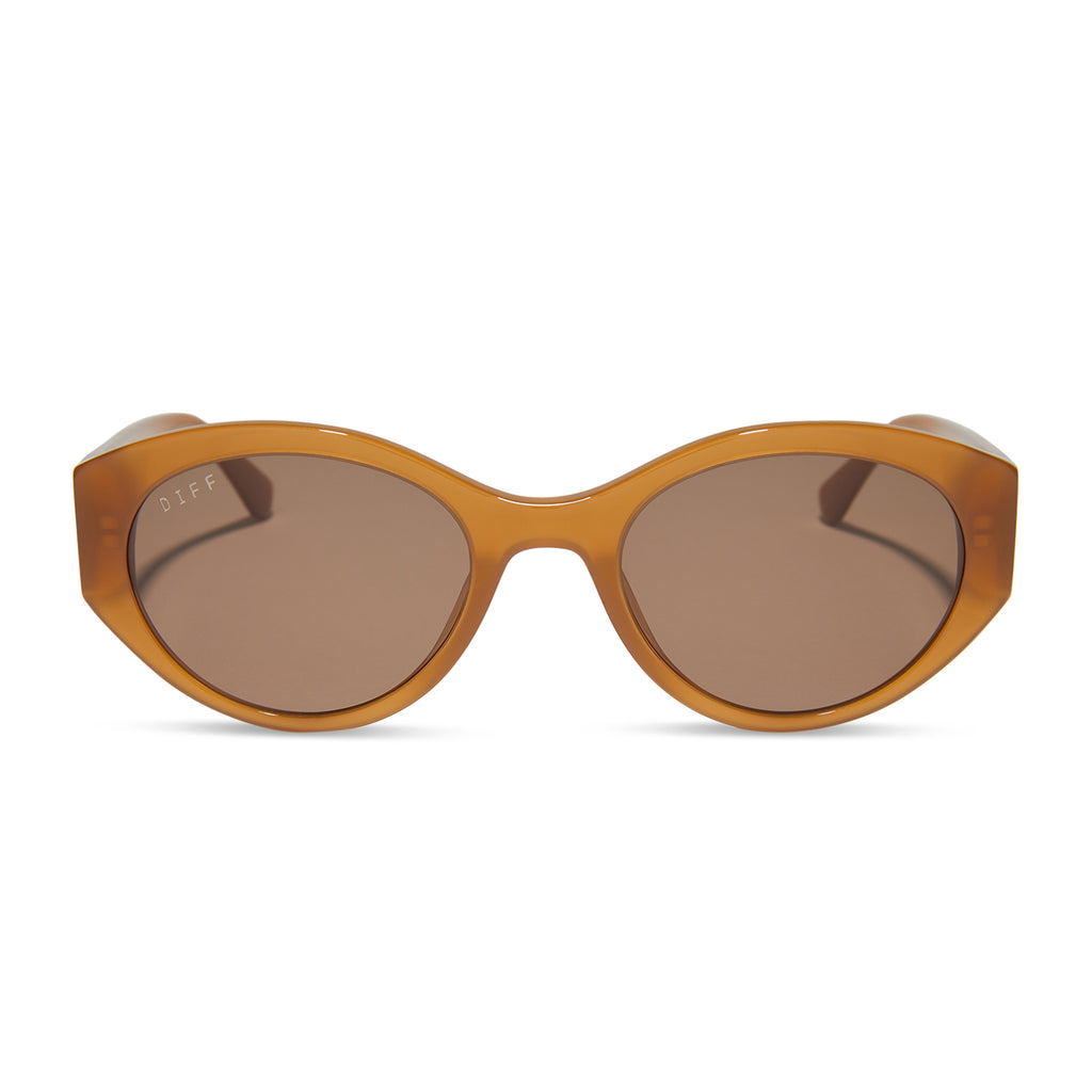 Round Brown Sunglasses – CHIMI