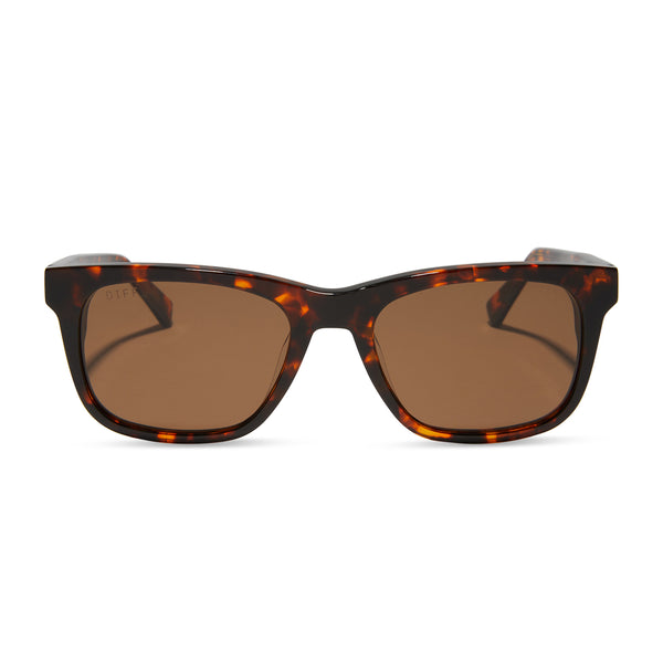 Derek Lam Parkl EGPL Sunglasses Dark Tortoise On Transparent Brown |  SmartBuyGlasses India