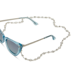 disney princess x diff eyewear cinderella chain attached to cinderella sunglasses