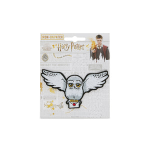 harry potter x diff eyewear hedwig iron on patch