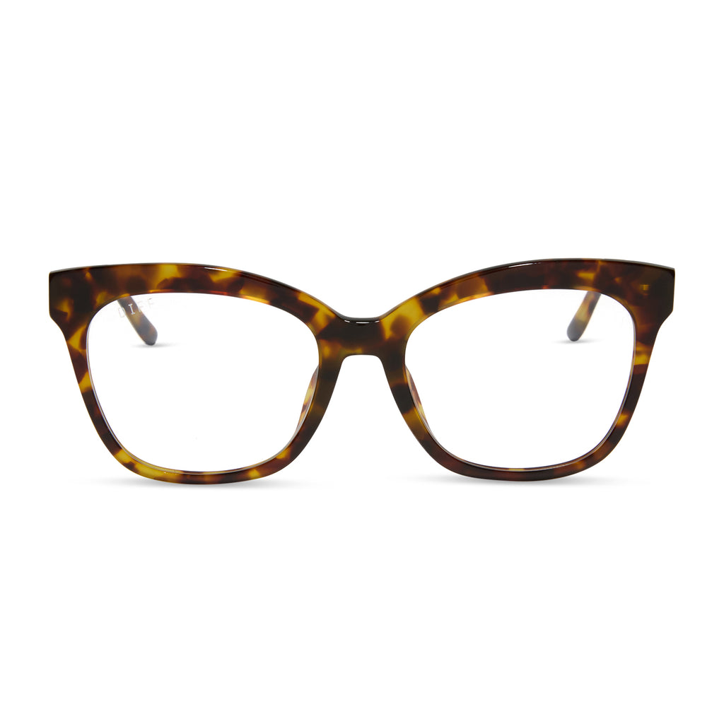 JESSIE JAMES DECKER Prescription WINSTON GLASSES | AMBER TORTOISE ...