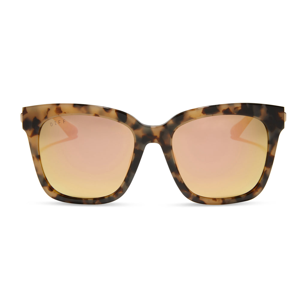 Dark amber with mirror sunglasses best sale