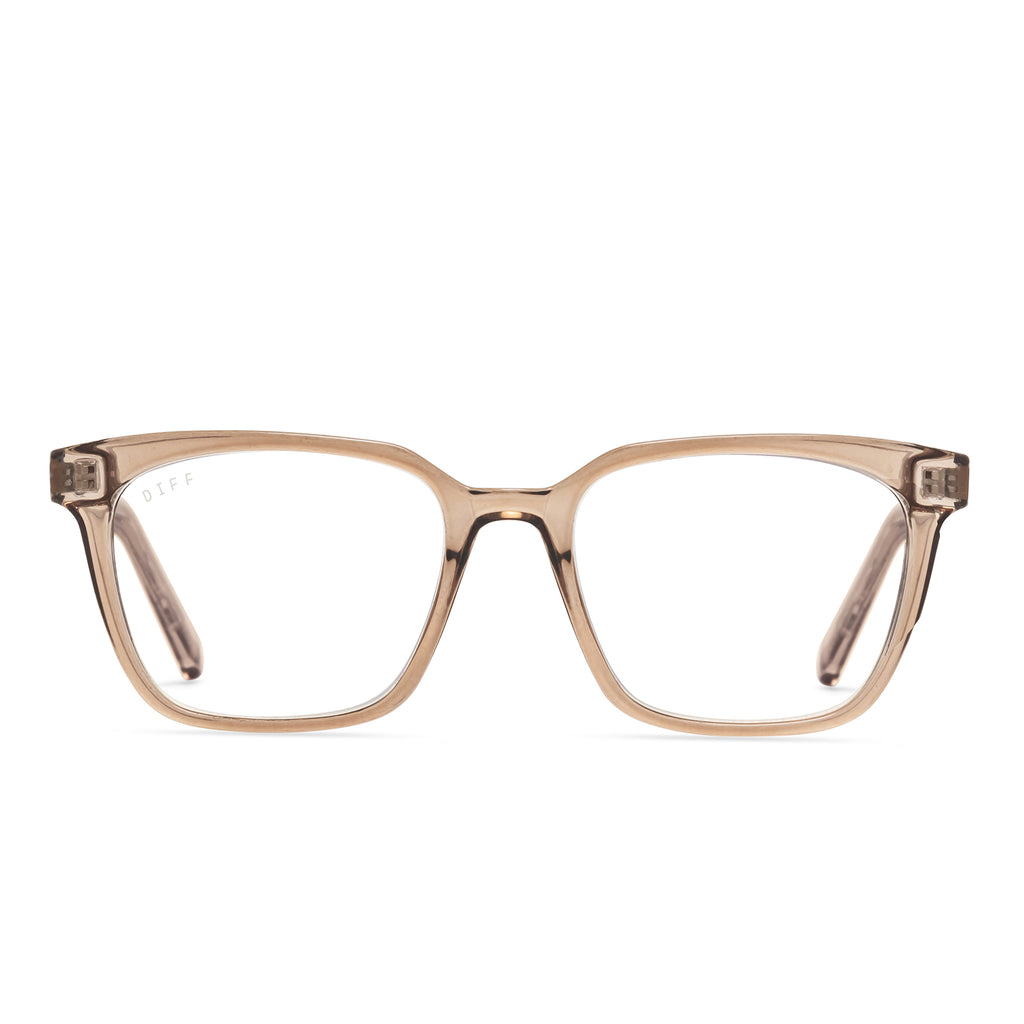 ALEX - VINTAGE CRYSTAL + BLUE LIGHT READERS | DIFF Eyewear