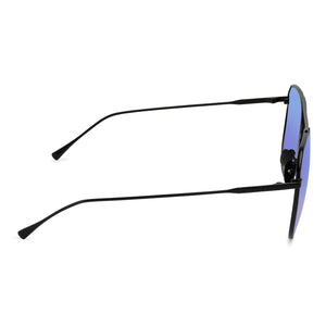 Diff Dash 61mm Mirrored Aviator Sunglasses Purple Mirror