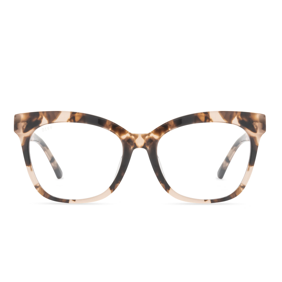 Winston Square Glasses | Himalayan Tortoise & Blue Light Technology ...