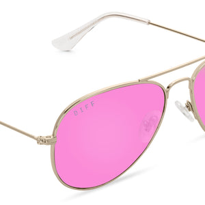Diff Eyewear Hendrix Aviator Sunglasses