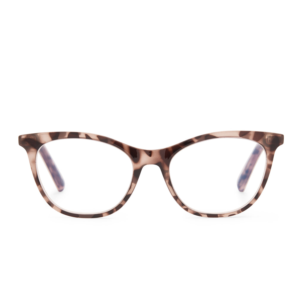 DARCY BEIGE TORTOISE + BLUE LIGHT READERS | DIFF Eyewear