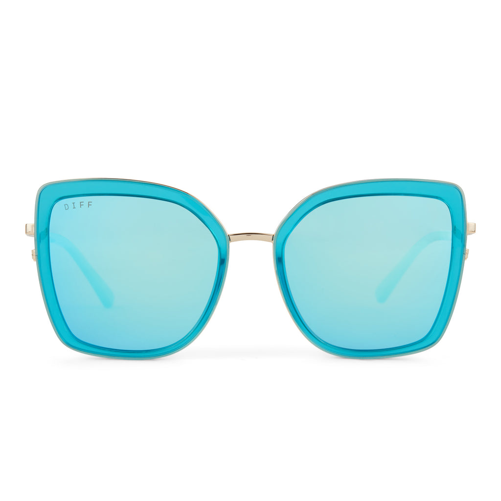 Turquoise cat cheap eye sunglasses