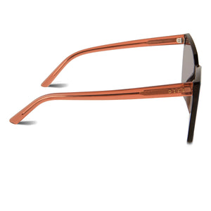 Goldie Cateye Sunglasses | Brown Sugar & Bronze Mirror | DIFF Eyewear