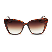 Heidi Cateye Sunglasses | Black Brown Tort & Brown Gradient Sharp | DIFF  Eyewear