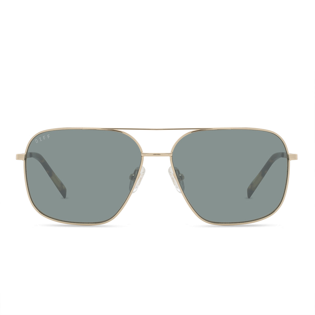 Jonas Mens Square Aviator Sunglasses