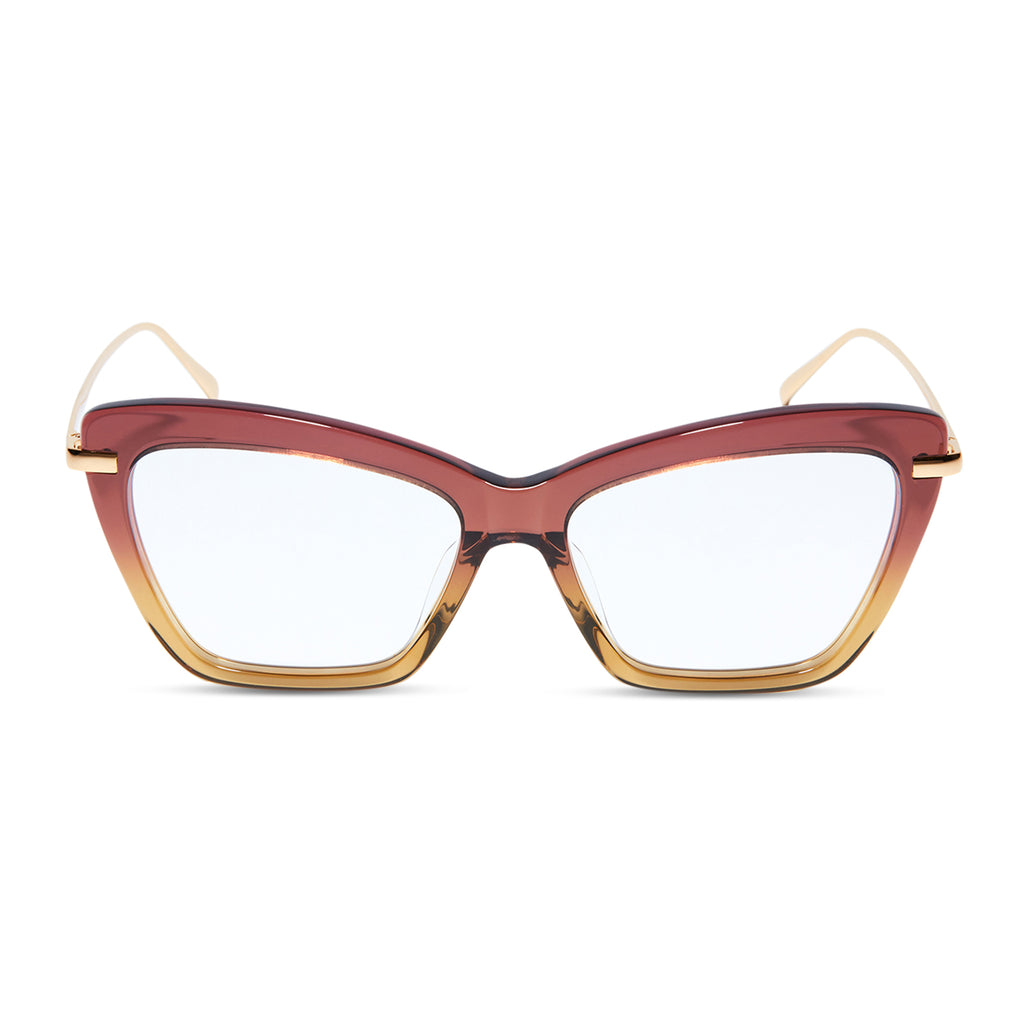 Clayton Women's Round Cat Eye Sunglasses