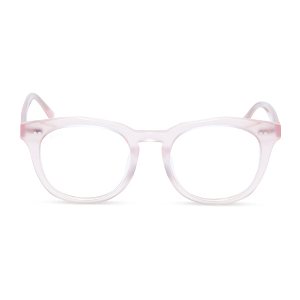 weston - rose tea pink + prescription glasses