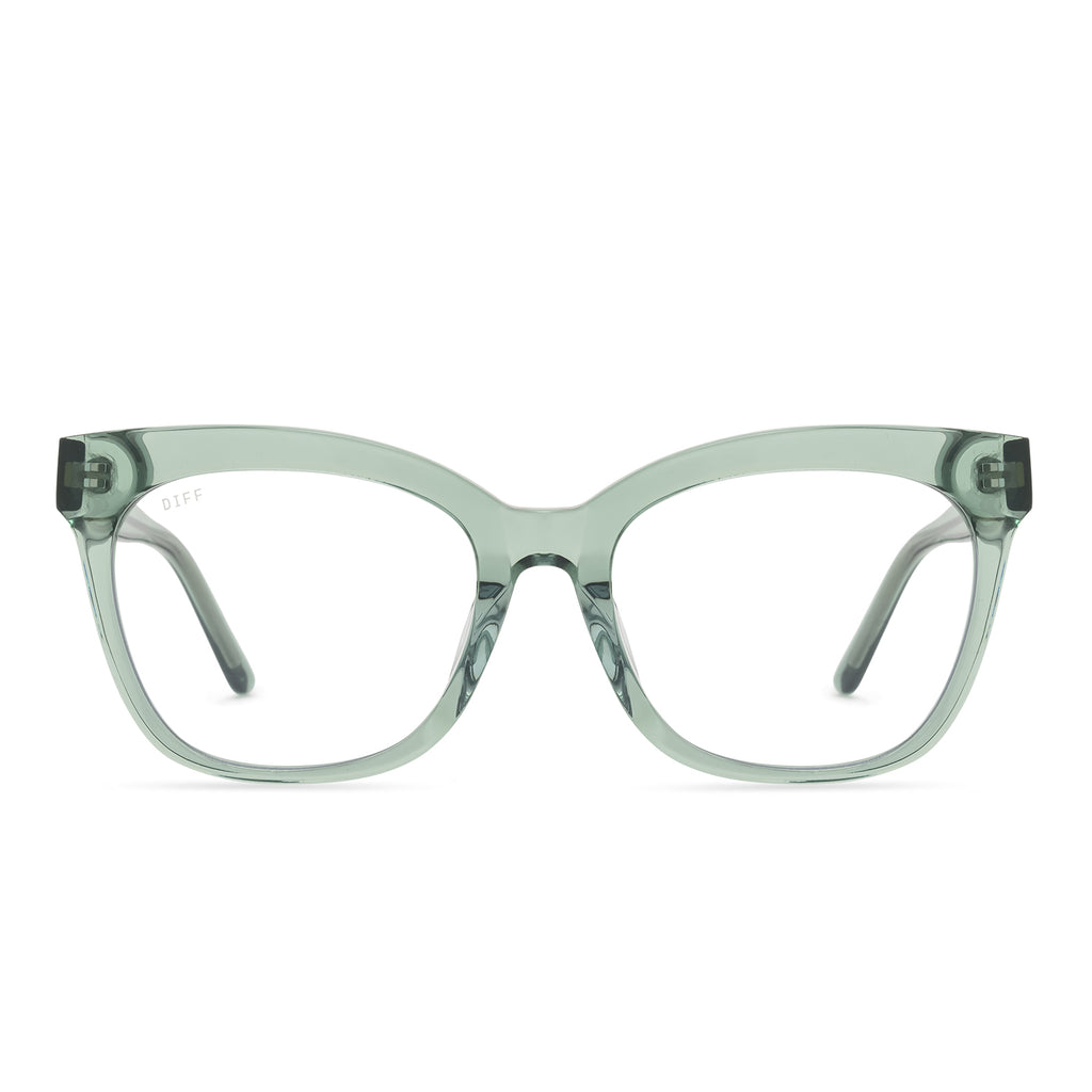 Winston Cateye Glasses | Julep Crystal & Blue Light Tech | DIFF Eyewear