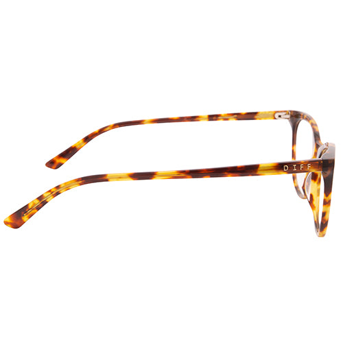 Jade Cat Eye Prescription Glasses | Amber Tortoise + Clear Glasses ...