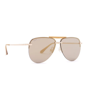 Diff Eyewear Tate Fashion Sunglasses Gold : One Size